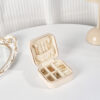 Classic Leather-Style Jewelry Box