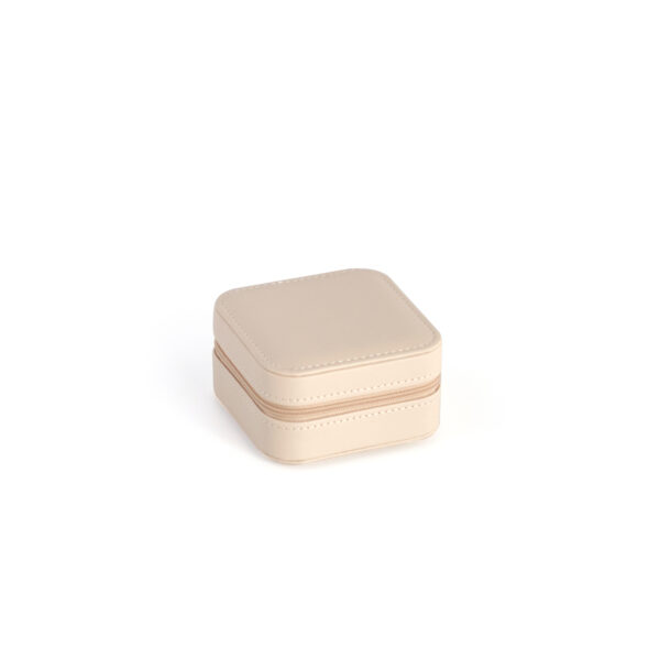 Classic Leather-Style Jewelry Box