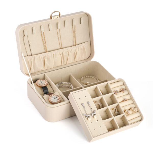 Luxe PU Leather Jewelry Box 2