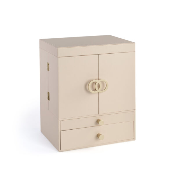 Leather Look Jewelry Organizer