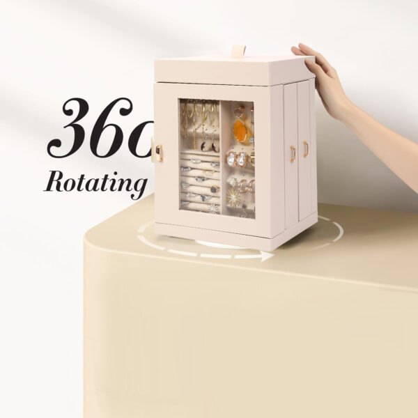 71K8iw1trqL PU Leather Jewelry Box
