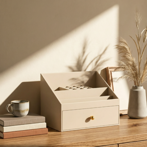 Luxe PU Leather Jewelry Box