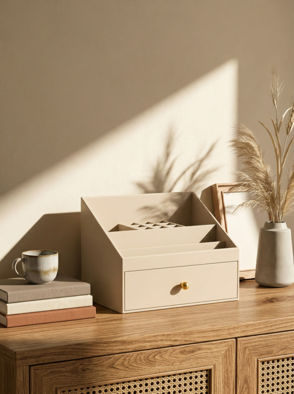 Luxe PU Leather Jewelry Box