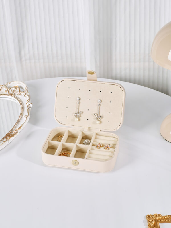 PU Leather Jewelry Storage Box