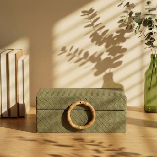 PU Leather Jewelry Storage Case