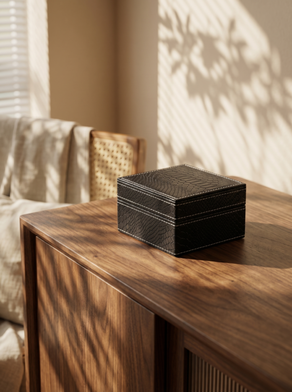 Black jewellery box