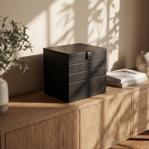 Premium Black Jewelry Organizer