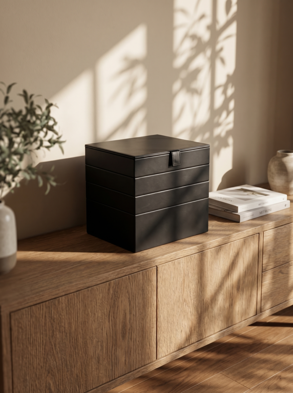 Premium Black Jewelry Organizer