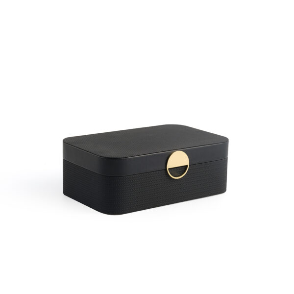 Faux Leather Jewelry Box