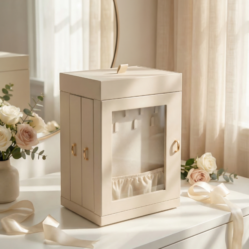 PU Leather Jewelry Box