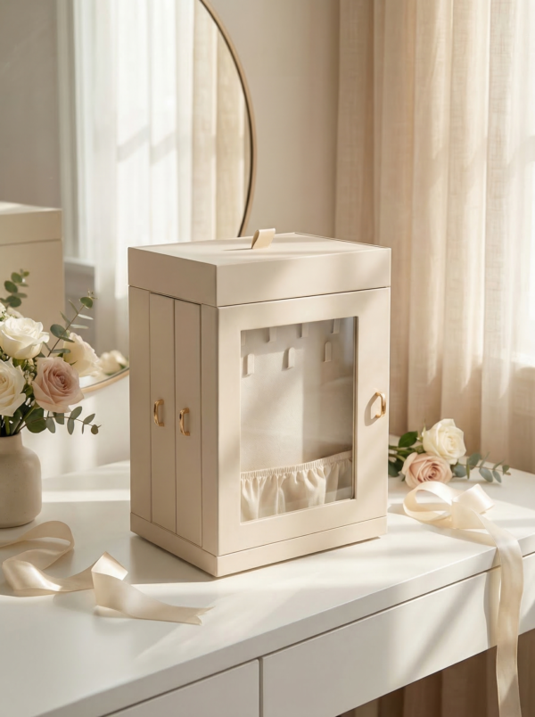首饰盒43-1 PU Leather Jewelry Box