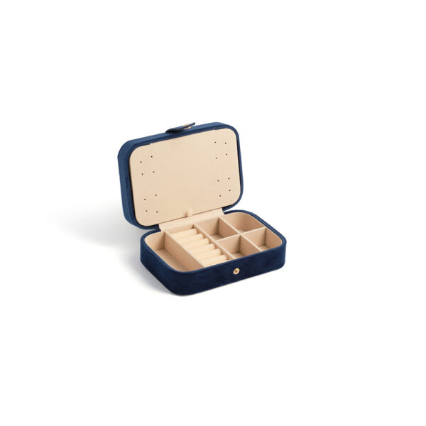 Midnight Velvet Travel Jewelry Case