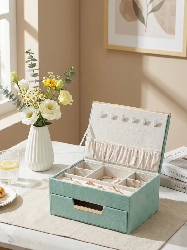 Velvet Jewelry Box Elevated Everyday Storage